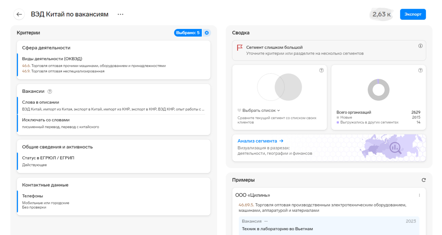 Поиск компаний, которые оптом торгуют c Китаем | Торговля оптом с Китаем —  Контур.Компас