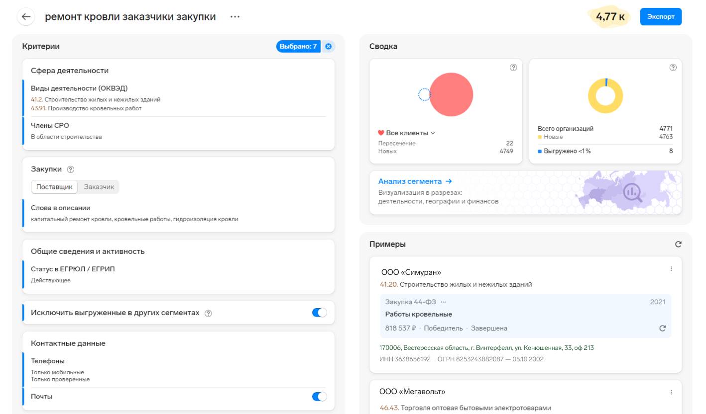 Подрячик для выполнения работ