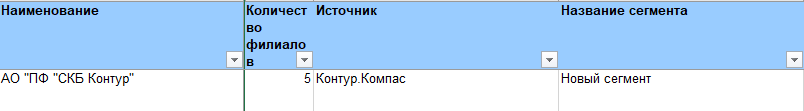 Выгрузка