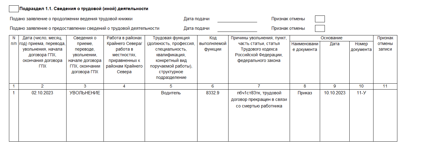 Подраздел 1.1