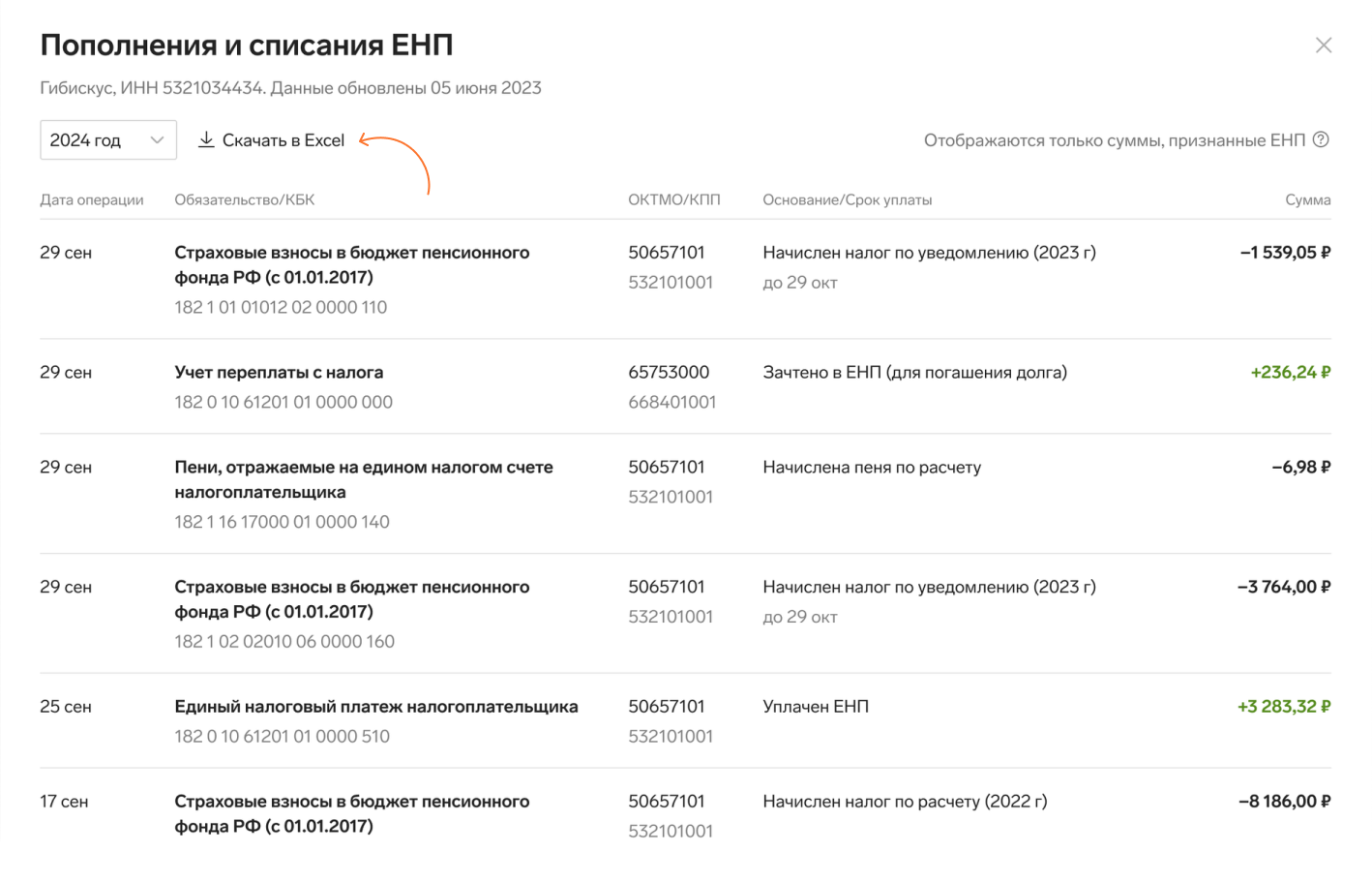 Как проверить в Экстерне, что списания по налогам прошли правильно —  Контур.Экстерн