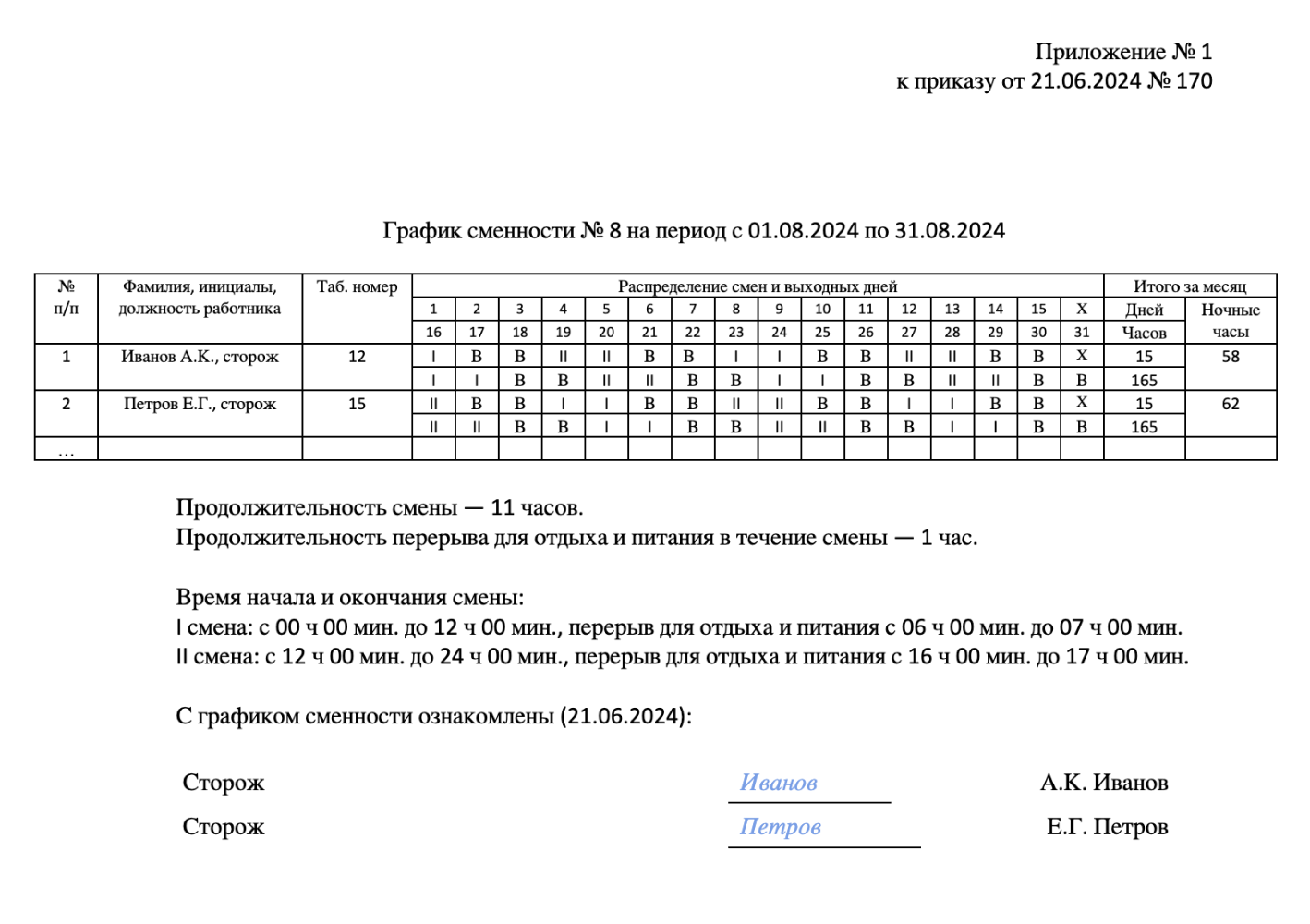 Сменный график работы в 2024 году: как внедрить и составить — Контур.КЭДО —  СКБ Контур