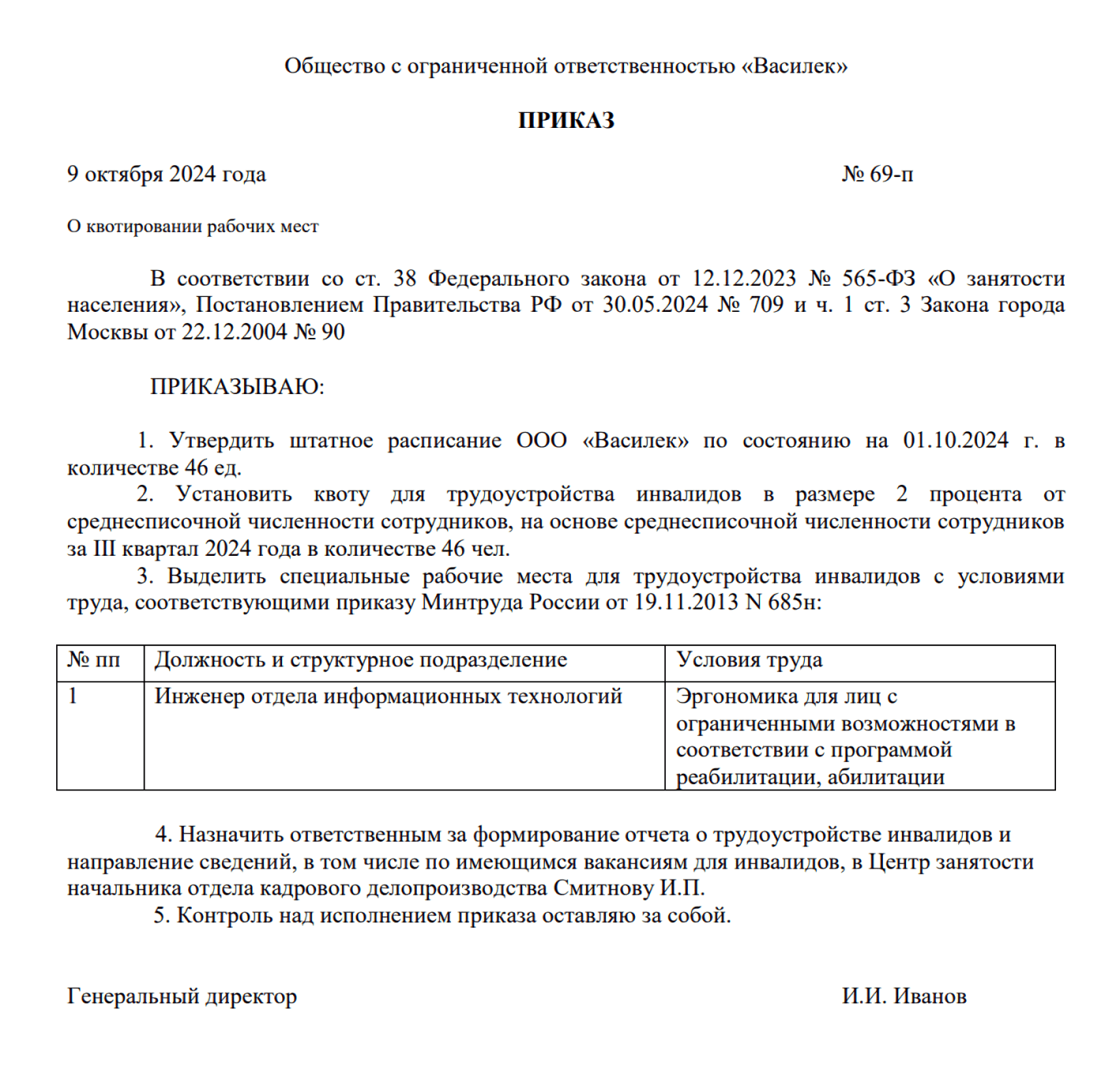 Как выполнить квоту по приему инвалидов в 2024 году — Контур.Экстерн