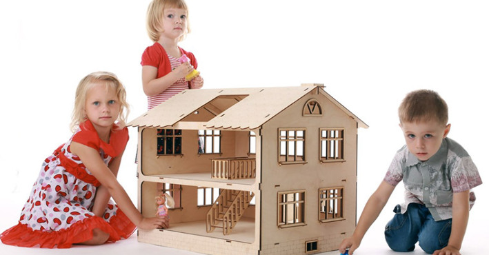 Кукольные дома, мебель, транспорт