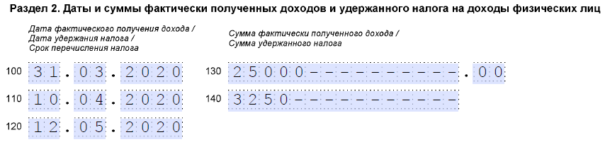 Как правильно заполнить 6 ндфл образец - Telegraph