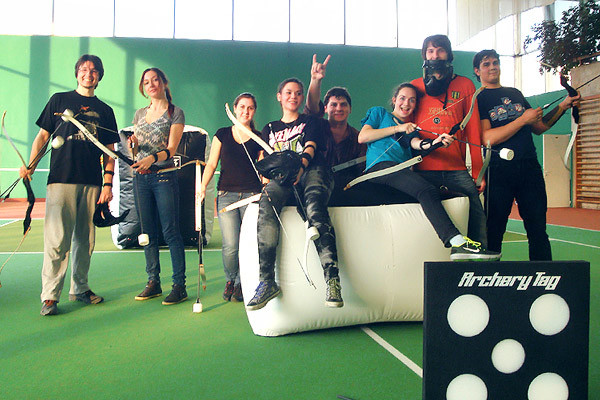 Открытие первой командной игры по&nbsp;стрельбе из&nbsp;лука Archery Tag
